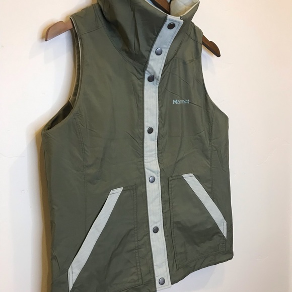 MARMOT Peyton Reversible Herringbone Vest - Picture 7 of 8